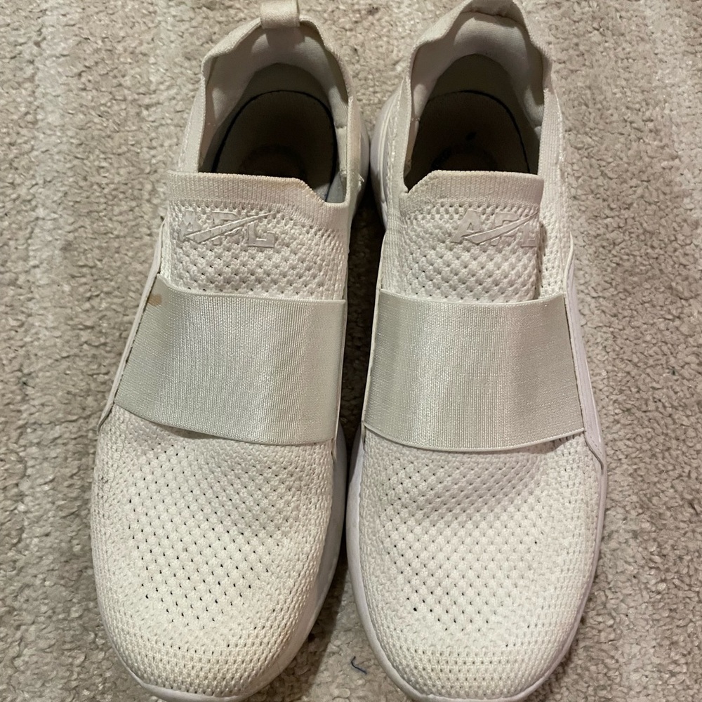 APL White Slip-On Sneakers